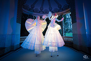 echassieres lumineuses elegantes animation anniversaire