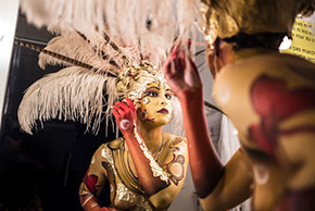 atelier team building bodypainting